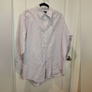 Men's Ralph Lauren Striped Dress Shirt Size 16.5